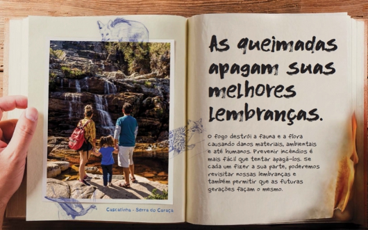 &quot;As queimadas apagam suas melhores lembranças” será o tema da Campanha de prevenção e combate a Incêndios Florestais da Cenibra