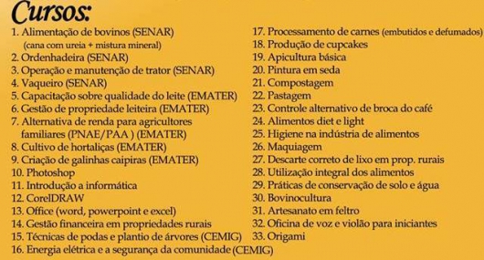 IFMG/SJE vai realizar no próximo mês, a XXII Semana da Família Rural