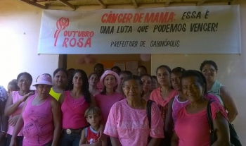 Outubro Rosa proporciona cuidados às cidadãs sabinopolenses