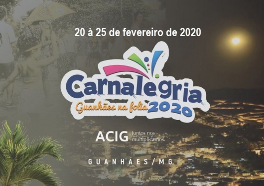 Guanhães vai ter Carnaval!