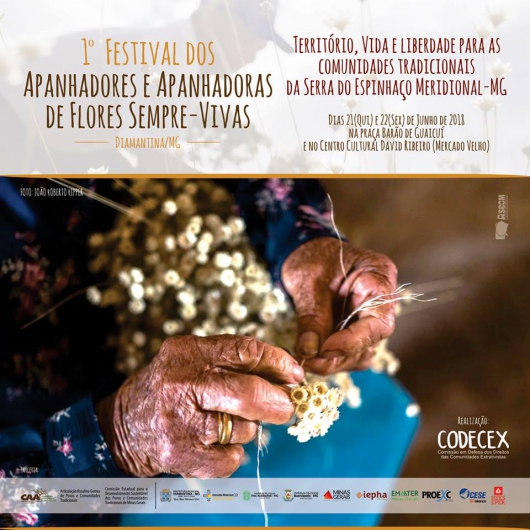 Diamantina vai realizar 1º Festival de Apanhadores e Apanhadoras de Flores Sempre-Vivas