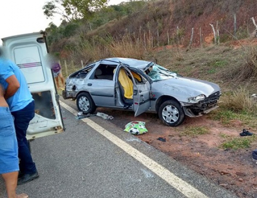 Idoso morre após acidente na MG-120, em Ferros