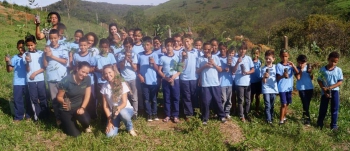 Alunos da Dr. Inocente Soares Leão participam de Projeto de Sensibilização Ambiental