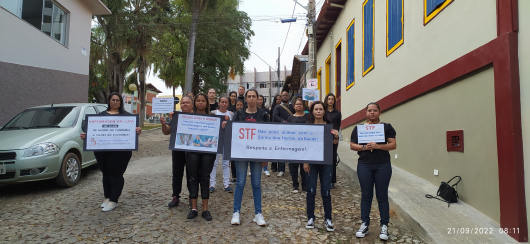 GUANHÃES: Profissionais da enfermagem da Atenção Básica realizam greve nesta quarta-feira