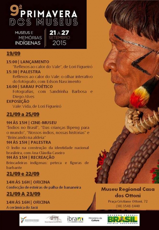 Começa a 9ª Primavera dos Museus sobre memórias indígenas no Serro