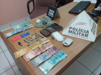 Operação entre Polícia Civil e Militar apreende drogas em em Coroaci