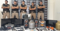 Polícia Militar realiza apreensão de adolescentes que tentaram cometer homicídio em Guanhães