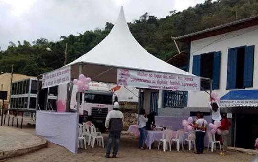 Caminhão da mamografia chega a Açucena para exames gratuitos