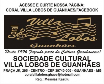 Guanhães: Coral Villa Lobos recomeça ensaios e abre vagas para jovens e adultos