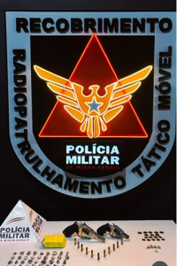 Polícia Militar Desarticula Ponto de Tráfico Gerenciado por Irmãos em Santa Efigênia de Minas