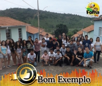Bom exemplo: Jovens realizam visita e doações ao Lar São Vicente em Guanhães