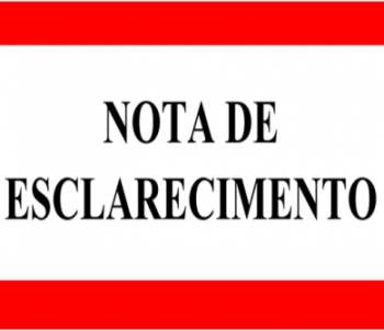 NOTA DE ESCLARECIMENTO