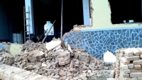 Moradores lamentam queda de Parede de Igreja em Dom Joaquim durante obras