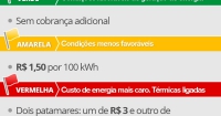 BANDEIRA AMARELA: Luz fica mais cara no mês de julho