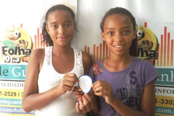 Em prol da escassez de água: criativas, adolescentes do bairro Esperança resolvem conscientizar população com atitude simples