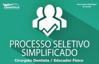 Sabinópolis realiza processo seletivo simplificado para contração temporária