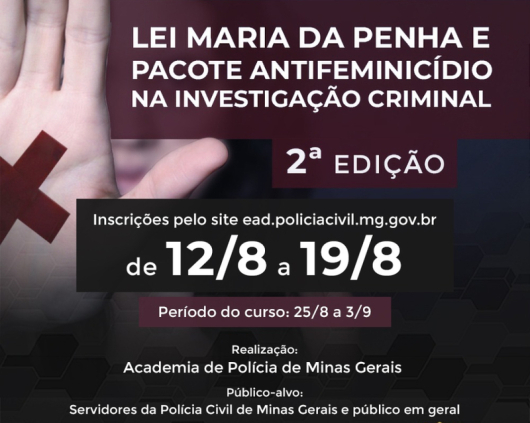 AGOSTO LILÁS: Polícia Civil oferece capacitação para o enfrentamento da violência doméstica