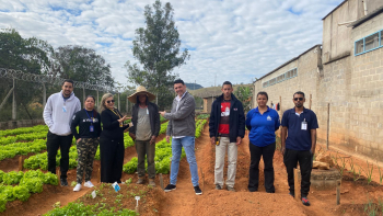 APAC de Guanhães desenvolve horta orgânica com trabalho dos recuperandos e abre vendas para a comunidade