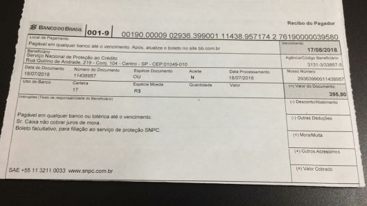 ACIG alerta guanhanenses sobre fraude do boleto