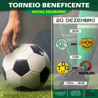 NATAL SOLIDÁRIO: Moradores de Guanhães vão realizar torneio beneficente neste domingo