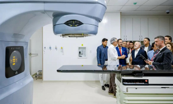 Aconteceu hoje a inauguração de centro de radioterapia em Itabira