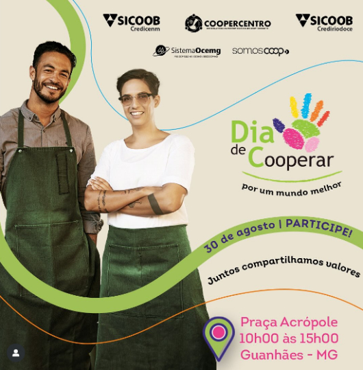 Dia C de Cooperar será realizado no dia 30 de agosto em Guanhães
