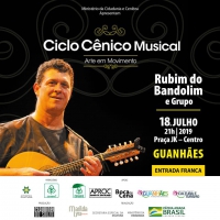 Ciclo Cênico Musical Arte em Movimento chega à Guanhães nesta semana