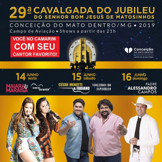 Troca de ingressos para a 29° Cavalgada do Jubileu do Bom Jesus de Matosinhos está prevista para acabar nesta sexta