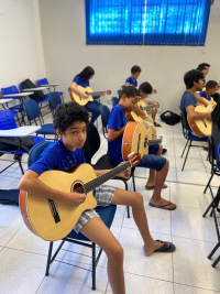 Projeto Tocando o Amanhã ANO II brilha nas apresentações de fim de ano