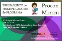 Procon-MG realiza treinamento para educadores