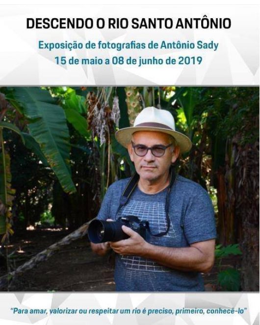 Conceição do Mato Dentro recebe exposição de fotografias do Rio Santo Antônio