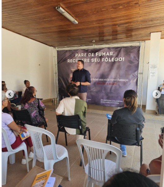 Município de Guanhães está realizando grupos de combate ao tabagismo