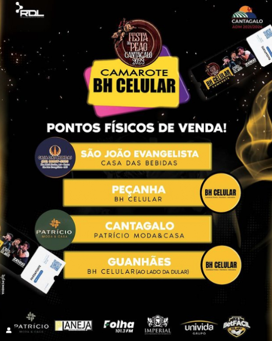 Festa do Peão em Cantagalo acontece nesta semana!