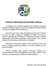 Prefeitura de Guanh&atilde;es exonera servidores que ocupavam cargos comissionados
