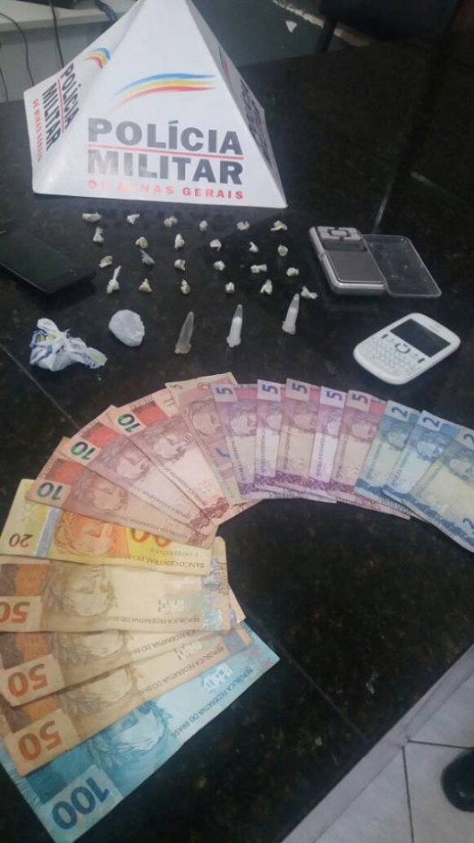 Suspeito de trafico de drogas é preso em Diamantina durante operação policial