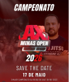 AX Minas Open Brazilian Jiu Jitsu j&aacute; tem data marcada para acontecer em Guanh&atilde;es