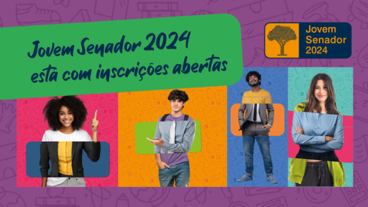 Inscrições para o Programa Jovem Senador 2024 estão abertas