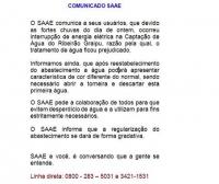 Comunicado SAAE