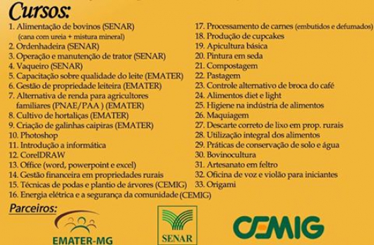 Capacitação: XXII Semana da Família Rural começa hoje no IFMG/SJE