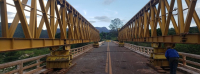 DER-MG libera passagem de veículos leves na ponte de Mendanha, em Diamantina