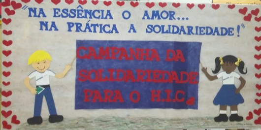 Escola Estadual Tenente José Coelho da Rocha realiza gincana solidaria em prol do HIC