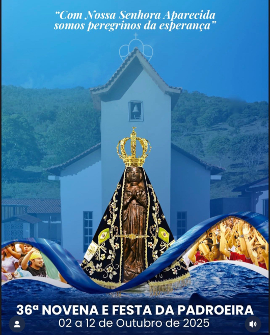 Paróquia do Pito, divulga programação completa para Festa de Nossa Senhora Aparecida