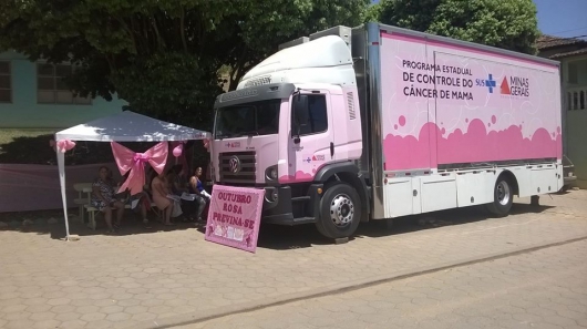Outubro Rosa: Unidade Móvel de Mamografia já está em Coluna