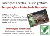 Para Sabinópolis e região: abertas as inscrições para o curso de recuperação e proteção das nascentes