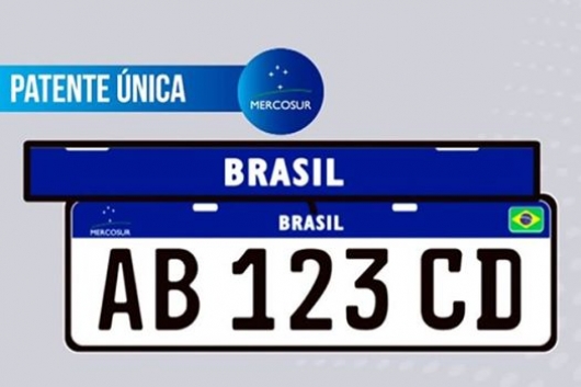 Brasil adotará novo modelo de placas automotivas a partir de 2016