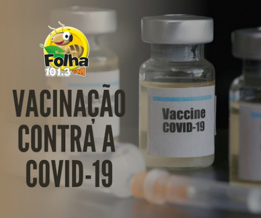 GUANHÃES REPESCAGEM Amanhã tem repescagem da vacina contra a covid para pessoas com 16 anos ou mais que não receberam a 1ª dose