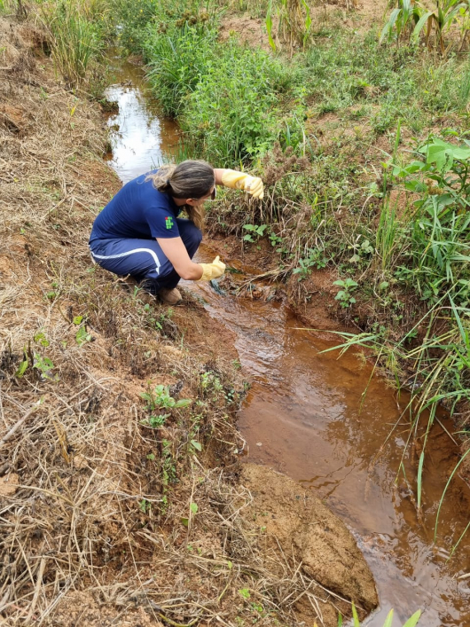 IFMG SJE realiza Projeto de monitoramento da qualidade da água do Ribeirão Graipu em Guanhães
