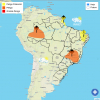 Inmet publica novo aviso de alerta de chuvas intensas para a região de Guanhães até esta sexta