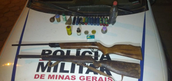 Após denúncias de disparos de arma de fogo, autores são presos em São Sebastião do Maranhão