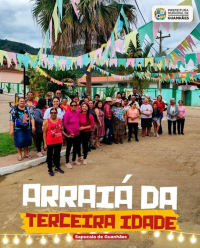 Prefeitura de Guanhães realiza o 1º Arraiá da Terceira Idade em Sapucaia